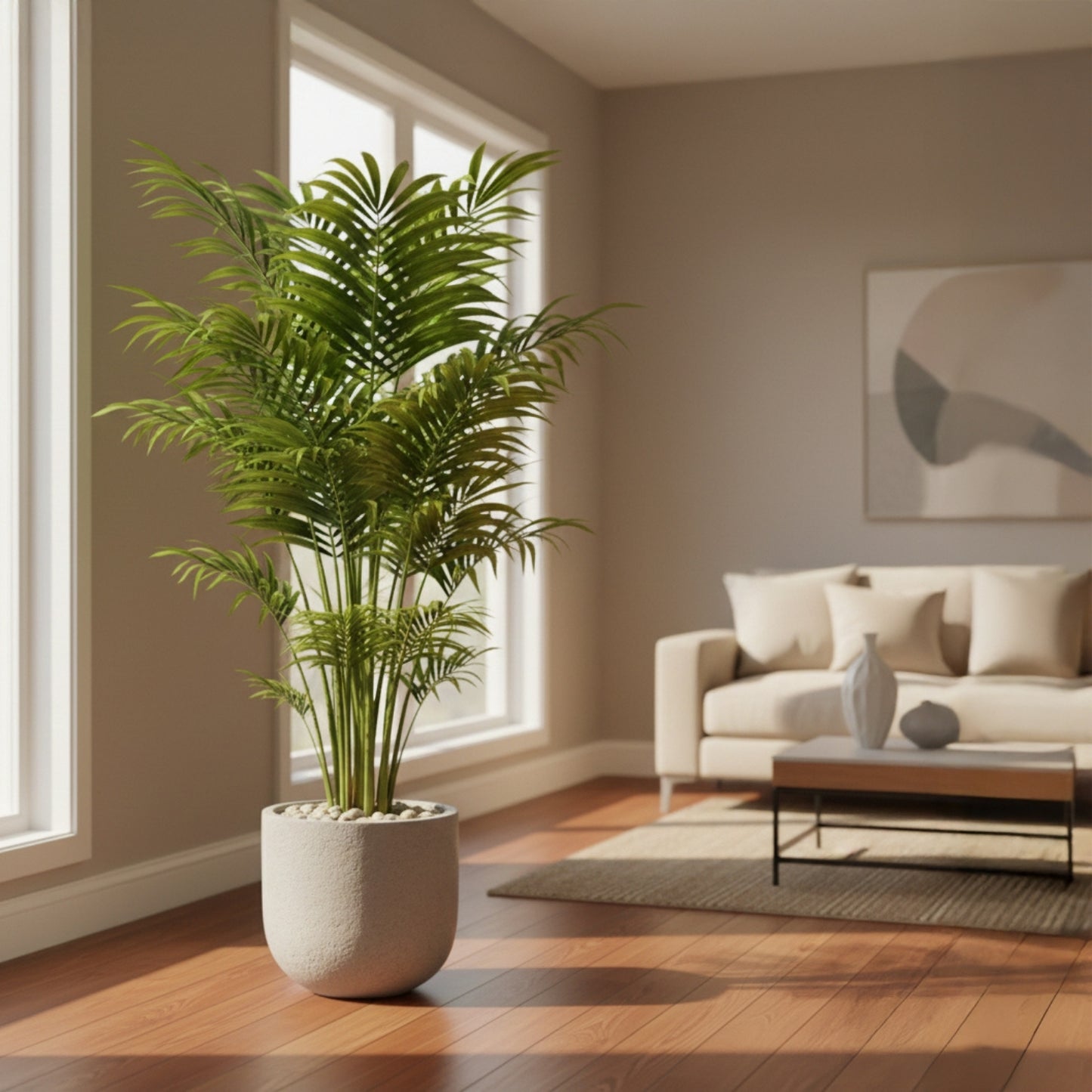 Bamboo Palm Plant