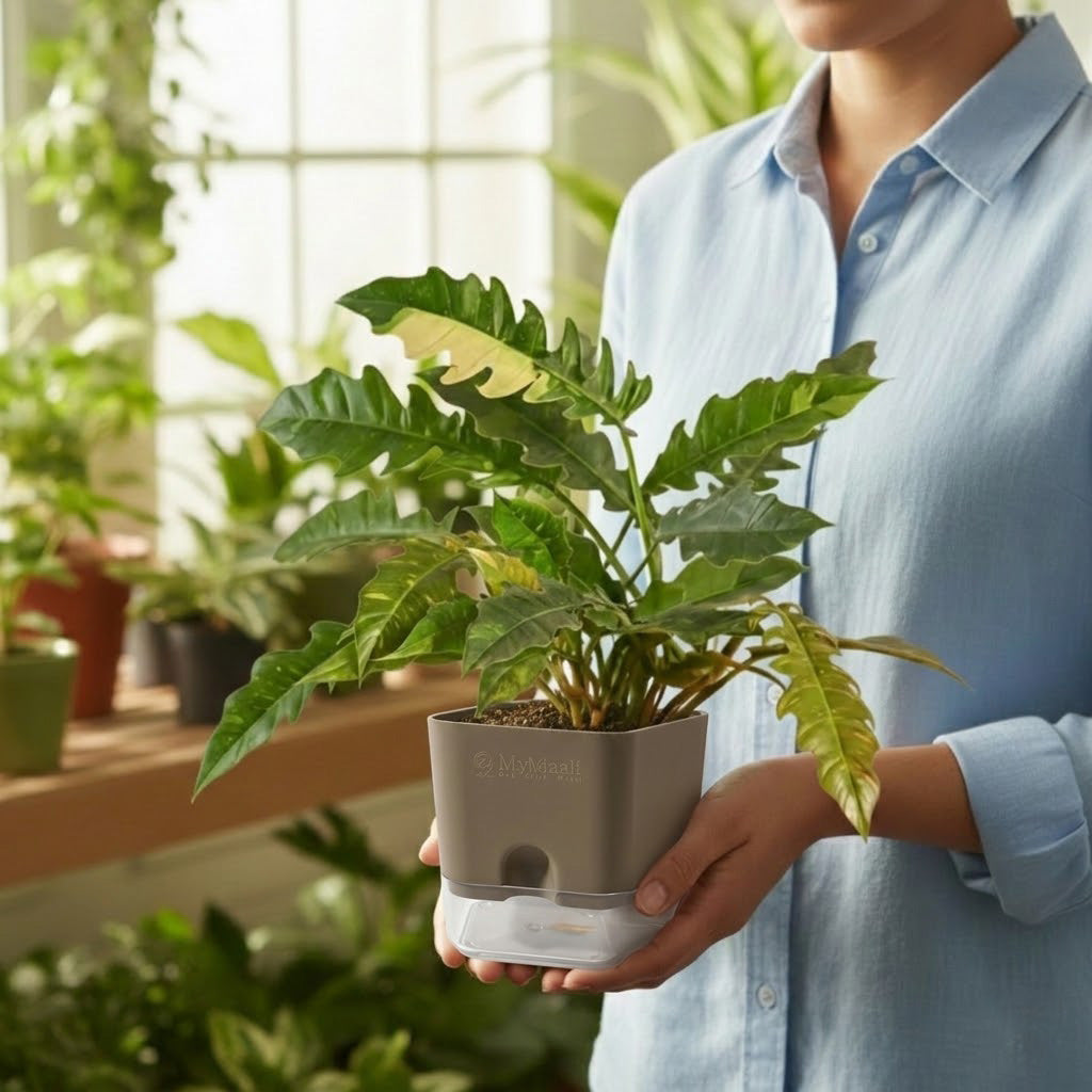 Philodendron Ring of Fire Variegated