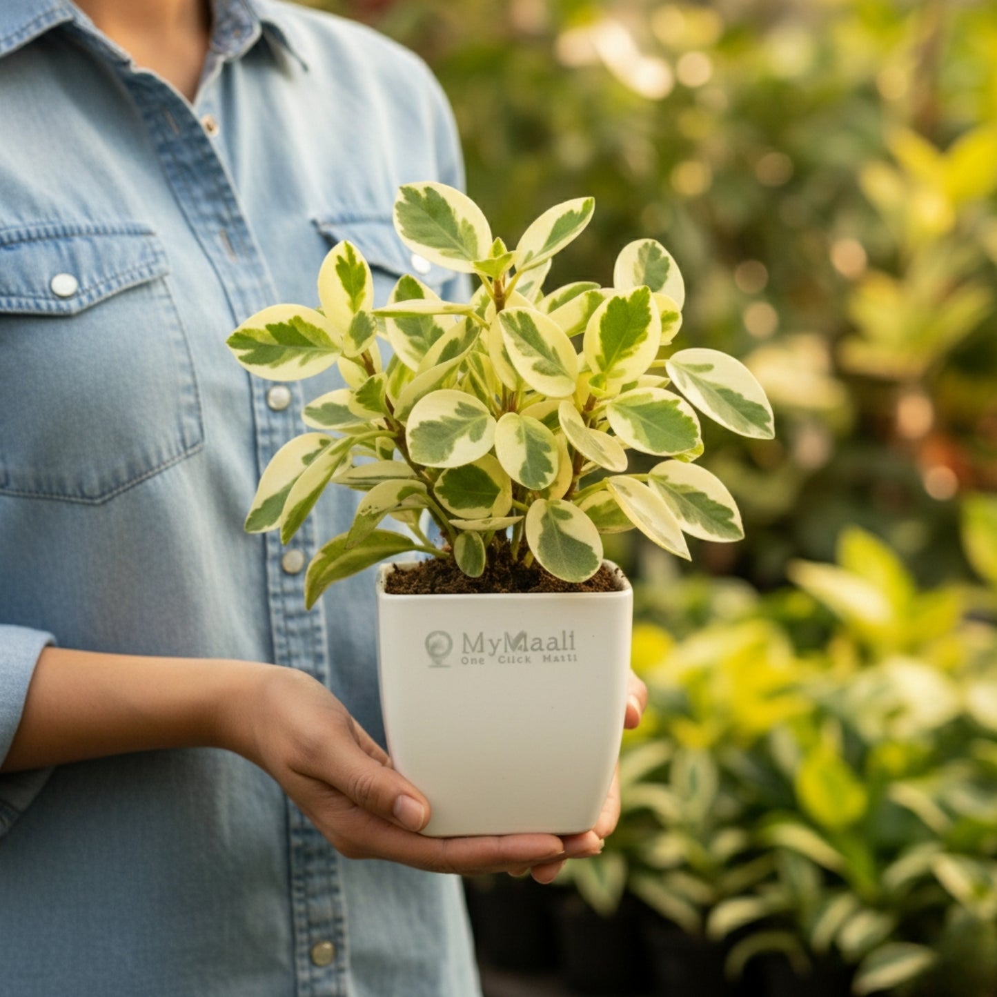 Peperomia Variegated Plant