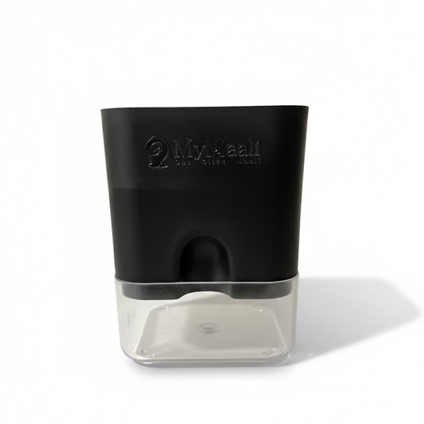Self-Watering Square Plastic Planter with Transparent Base